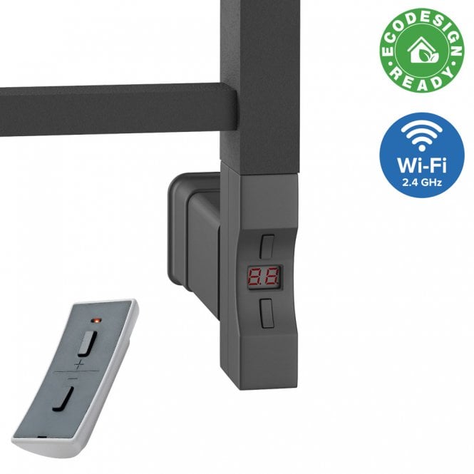 Eastbrook  Type F Element Wifi With Square Cap 300w Matt Anthracite   8.530