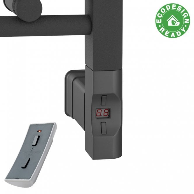 Eastbrook  Type F Element With D Shaped Cap 1200w Matt Anthracite   8.348