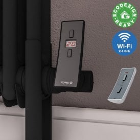Eastbrook Type H Element Wifi Horizontal 1200w Matt Black   8.572