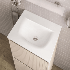 Eastbrook Universal 600mm Basin No Tap Holes   103.020