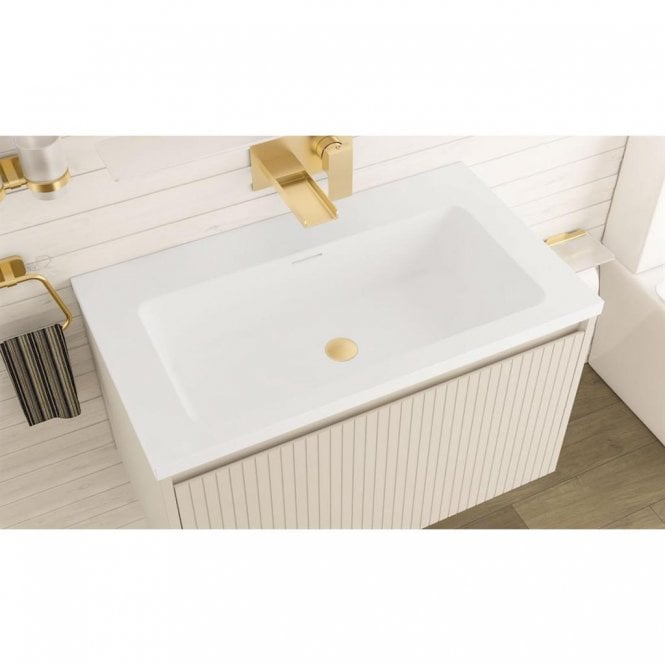 Eastbrook  Universal 800mm Round Ceramic Basin No Tap Holes   103.024