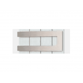 Eastbrook Universal Double Flat Style Towel Hanger 280mm Chrome   91.0114