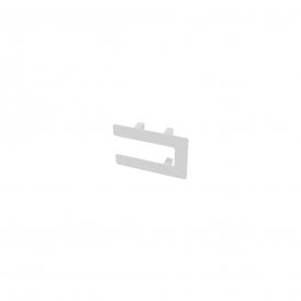 Eastbrook Universal Double Flat Style Towel Hanger 280mm Matt White   89.0369