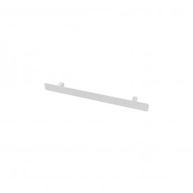 Eastbrook Universal Flat Style Towel Hanger 565mm Matt White   91.0163