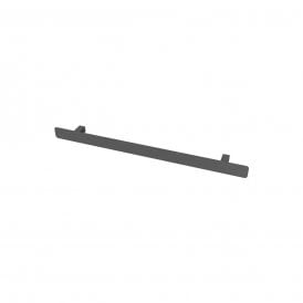Eastbrook Universal Flat Style Towel Hanger 660mm Matt Anthracite   89.0291