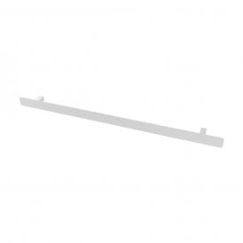 Eastbrook Universal Flat Style Towel Hanger 850mm Matt White   89.0287