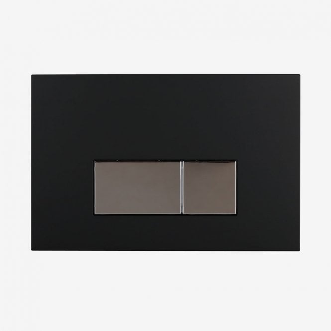 Eastbrook  V Series Flush Plate Black/Chrome Button   73.0011