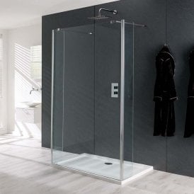 Eastbrook Valliant Walk In 250 x 1950mm C 8mm Silver   58.363