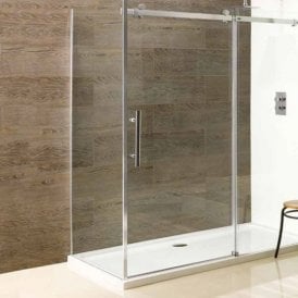 Eastbrook Vanguard 10mm Side Panel 760mm x 2000mm Silver   58.263
