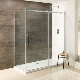 Eastbrook Vanguard 10mm Side Panel 900mm x 2000mm Silver   58.265
