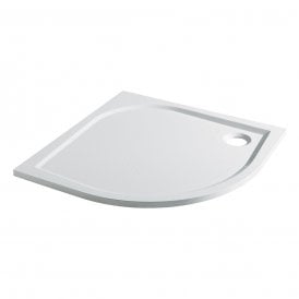 Eastbrook Vanguard 25 Tray 1000mm Quadrant White   51.060