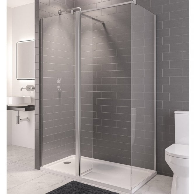 Eastbrook  Vantage 2000 8mm Walk In Panel 1600mm x 2000mm Chrome   49.1100