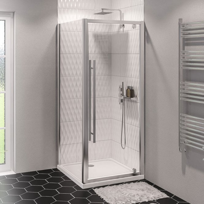 Eastbrook  Vantage 2000 Easy Clean Pivot Door 1000mm Chrome   49.0027