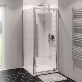 Eastbrook Vantage 2000 Easy Clean Pivot Door 1000mm Chrome   49.0027
