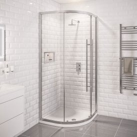 Eastbrook Vantage 2000 Easy Clean Quadrant 900mm Chrome   49.0059