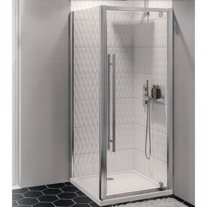Eastbrook  Vantage 2000 Easy Clean Side Panel 700mm Chrome   49.0029