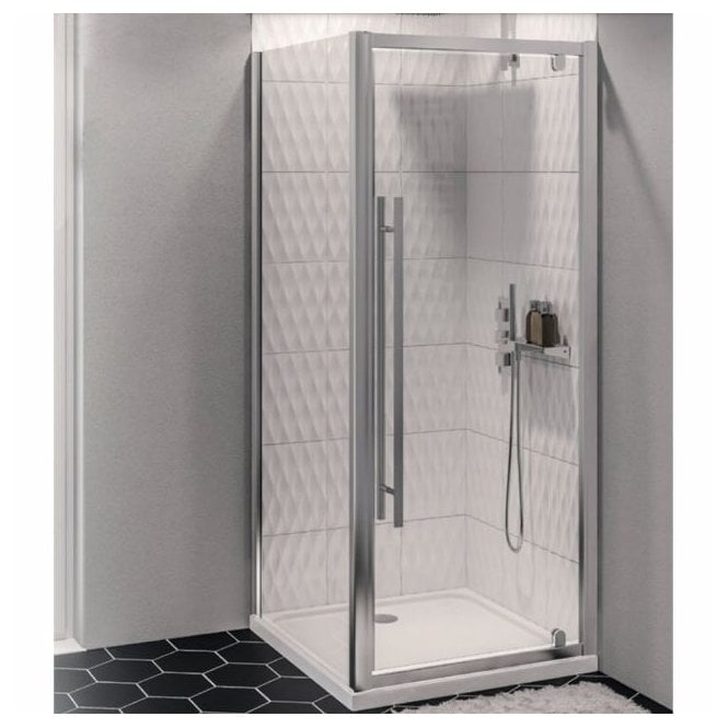 Eastbrook  Vantage 2000 Easy Clean Side Panel 760mm Chrome   49.0031