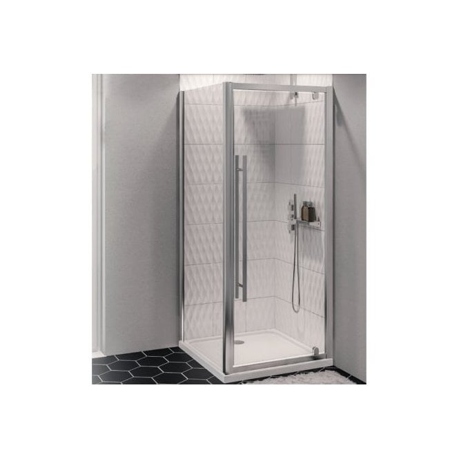 Eastbrook  Vantage 2000 Easy Clean Side Panel 800mm Chrome   49.0033