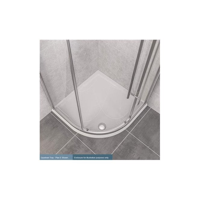 Eastbrook  Vantage 40mm Quadrant Tray 900mm x 900mm   48.1046
