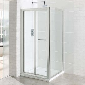 Eastbrook Vantage Easy Clean Bi-Fold Door 700mm Silver   69.0111