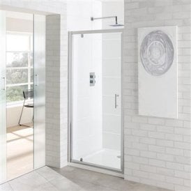 Eastbrook Vantage Easy Clean Pivot Door 760mm Silver   69.0083