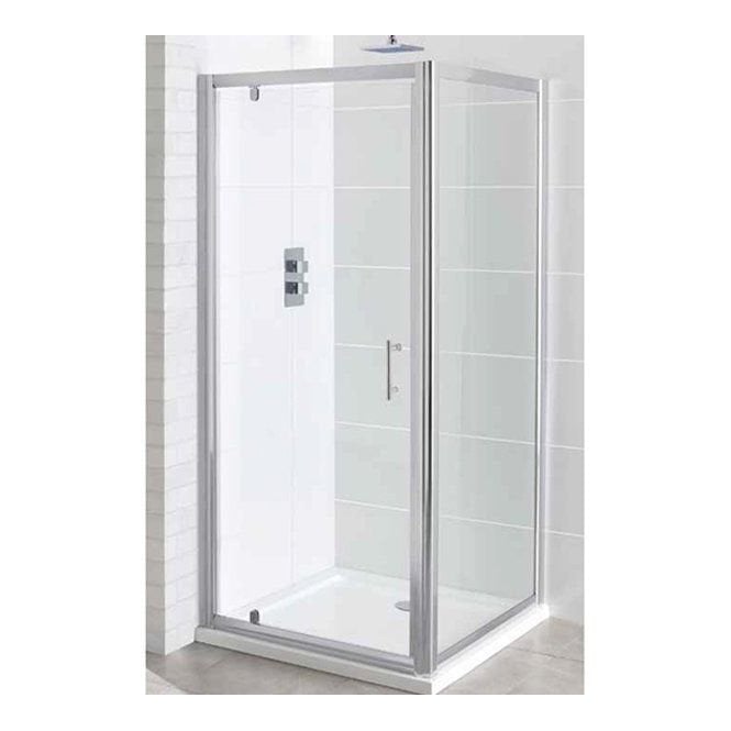 Eastbrook  Vantage Easy Clean Side Panel 700mm Silver   69.0092