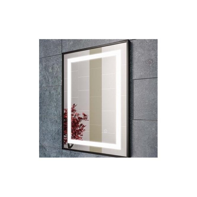 Eastbrook  Varano 500mm x 700mm LED Mirror Black Frame   40.1018