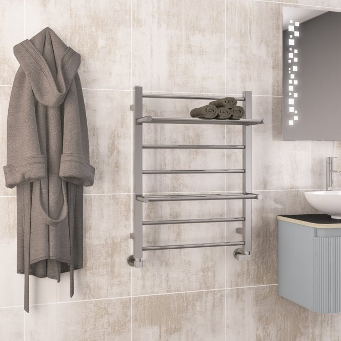 Eastbrook  Velino Stainless Steel Towel Rail 800mm x 600mm Mirror Polished   41.1112