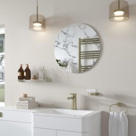 Eastbrook Verzino 600mm x 600mm Round Plain Mirror 40.1044