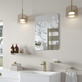 Eastbrook Verzino 700mm x 500mm Square Plain Mirror 40.1041