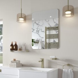 Eastbrook Verzino 800mm x 600mm Square Plain Mirror 40.1042