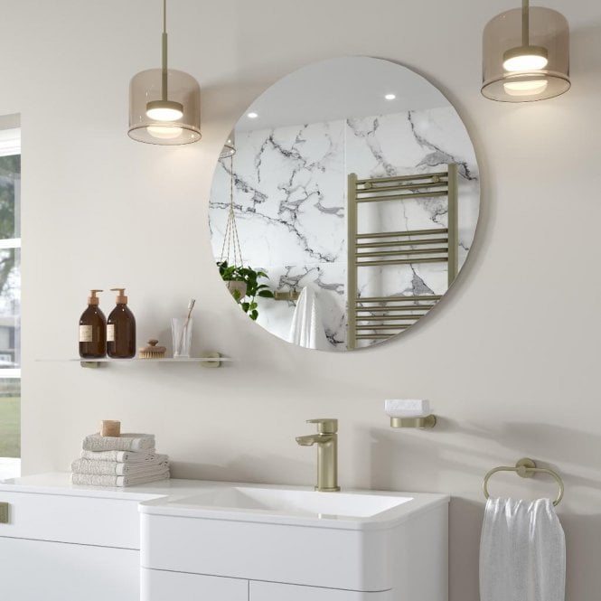 Eastbrook  Verzino 800mm x 800mm Round Plain Mirror 40.1045