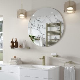 Eastbrook Verzino 800mm x 800mm Round Plain Mirror 40.1045