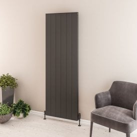 Eastbrook Vesima 1800mm x 603mm Aluminium Radiator Matt Anthracite   86.0477