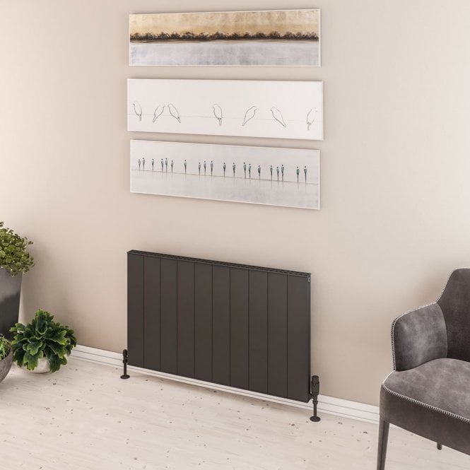 Eastbrook  Vesima 600mm x 1003mm Aluminium Radiator Matt Anthracite   86.0099