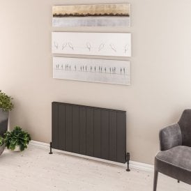 Eastbrook Vesima 600mm x 1003mm Aluminium Radiator Matt Anthracite   86.0099