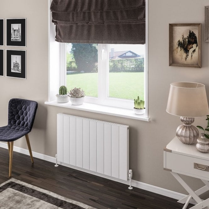 Eastbrook  Vesima 600mm x 1003mm Aluminium Radiator Matt White   86.0098