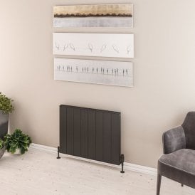 Eastbrook Vesima 600mm x 803mm Aluminium Radiator Matt Anthracite   86.0096