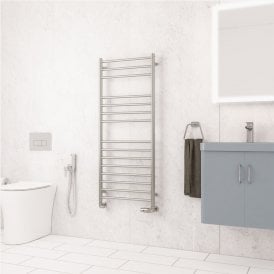 Eastbrook Violla II 1210mm x 500mm Stainless Steel Towel Rail Brushed   41.0888
