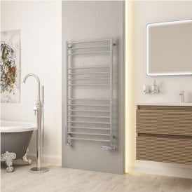Eastbrook Violla II 1210mm x 600mm Stainless Steel Towel Rail Mirror Polished   41.0883
