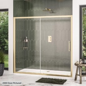 Eastbrook Volente 1200mm Slider Brushed Brass 58.577