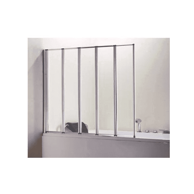 Eastbrook  Volente 1250mm 5 Fold Screen Silver   58.701