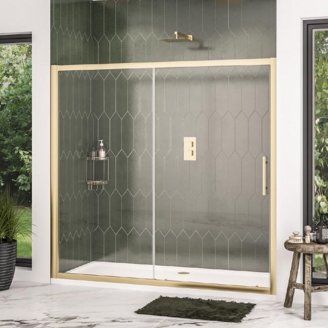 Eastbrook  Volente 2000mm Slider Brushed Brass 58.580