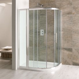 Eastbrook Volente 300mm Inline Panel Silver   58.010