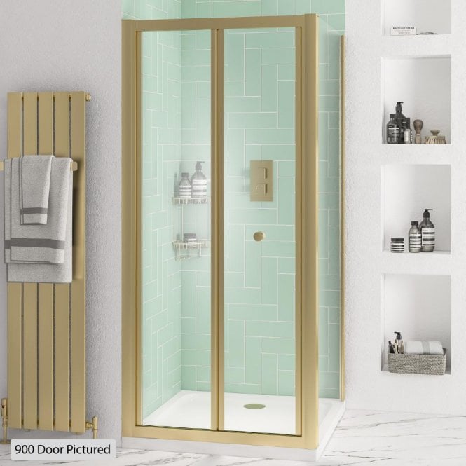 Eastbrook  Volente 760mm Bifold Door Brushed Brass 58.592