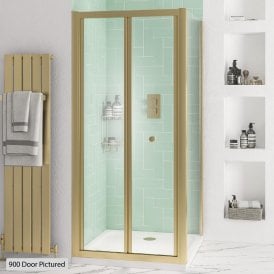 Eastbrook Volente 760mm Bifold Door Brushed Brass 58.592