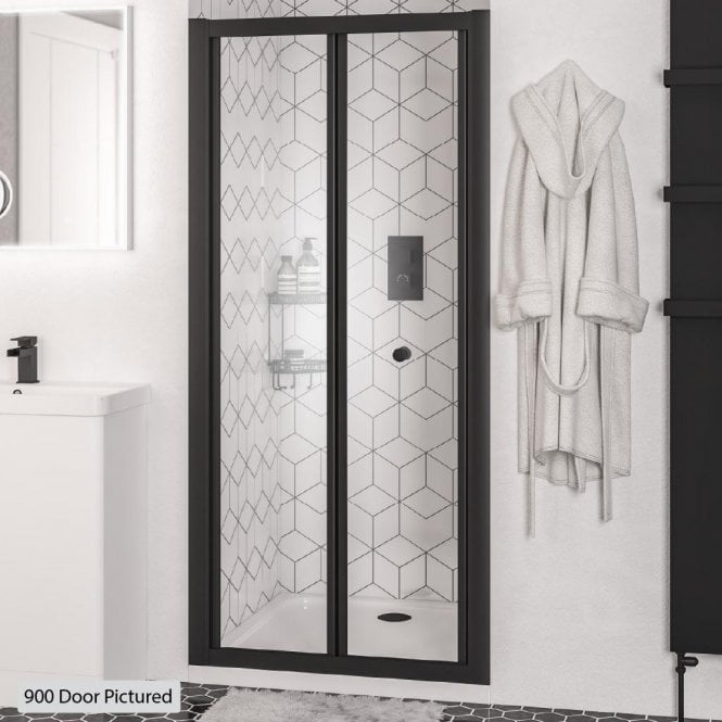 Eastbrook  Volente 800mm Bifold Door Matt Black 58.513