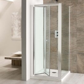 Eastbrook Volente 900mm Bifold Door Silver   58.504