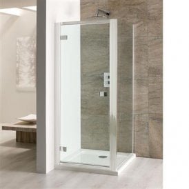Eastbrook Volente 900mm Hinged Door Silver   58.308