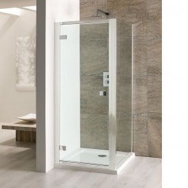 Eastbrook Volente 900mm Hinged Door Silver   58.308